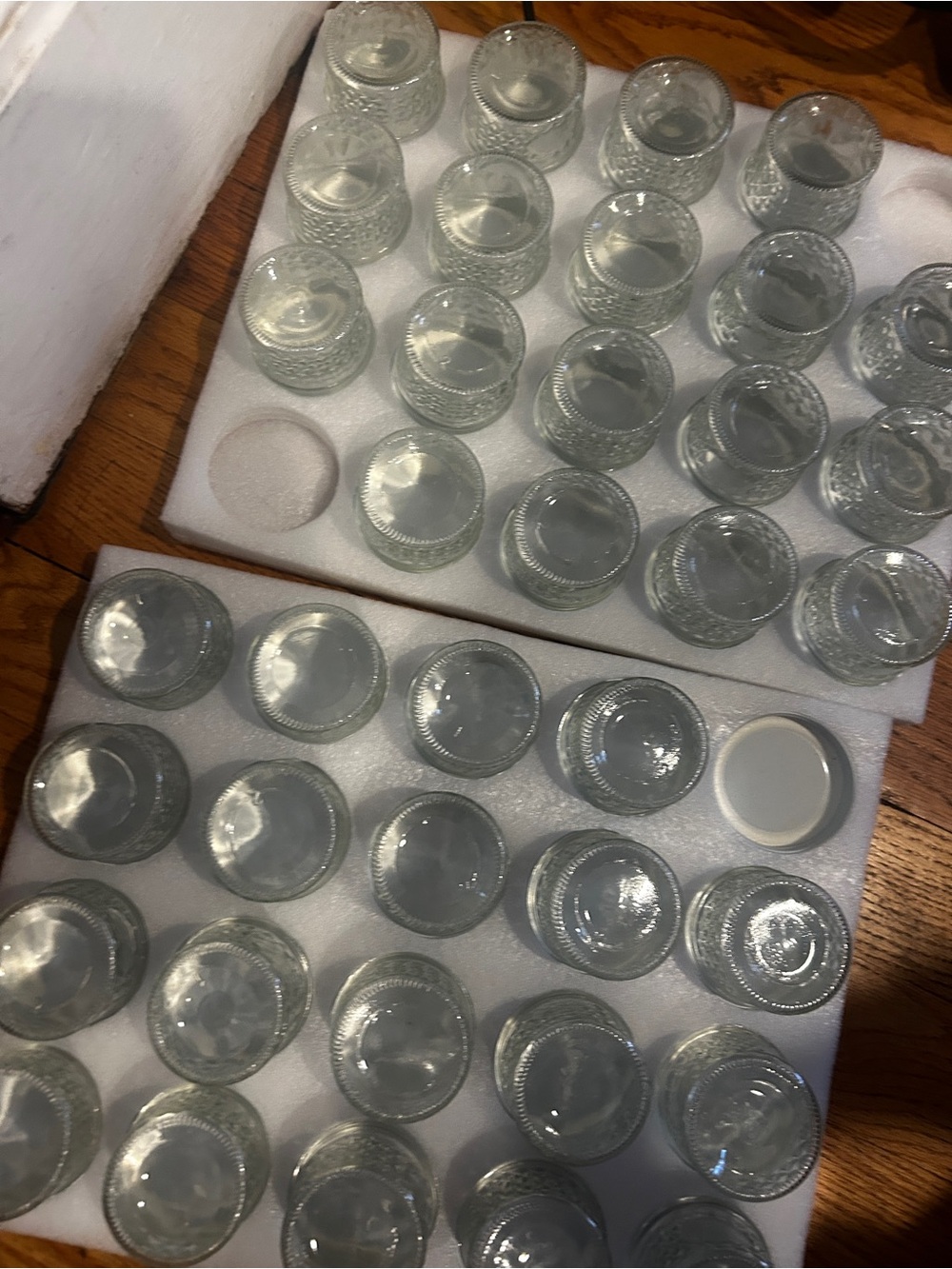 Lot of Small Mason Glass Jars - 30 Multipack